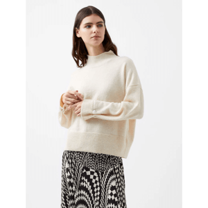 French Connection Kezia Recycled Pearl Cuff Detail Jumper